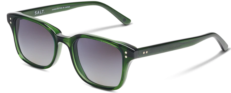 Alexander Daas - SALT Optics Grays Sunglasses - Evergreen - Side View