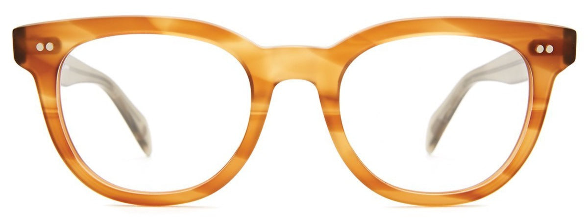 Alexander Daas - SALT Optics James Eyeglasses - Matte Sienna Tea - Front View