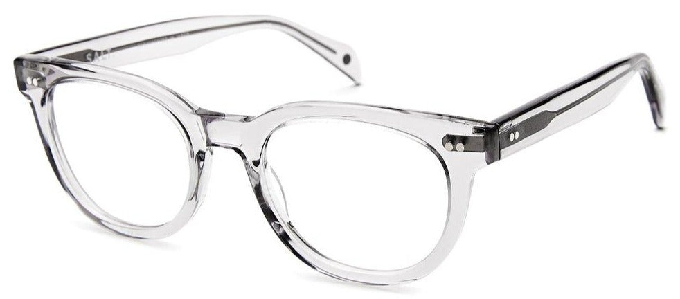 Alexander Daas - SALT Optics James Eyeglasses - Smoke Grey - Side View