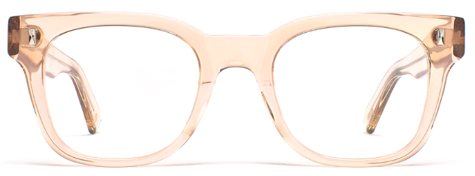 Alexander Daas - SALT Optics Jennings Eyeglasses - Antique Rose - Front View