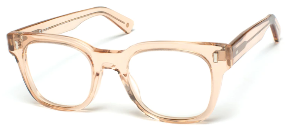 Alexander Daas - SALT Optics Jennings Eyeglasses - Antique Rose - Side View