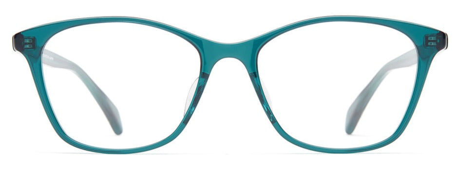 Alexander Daas - SALT Optics June Eyeglasses - Teal - Front View