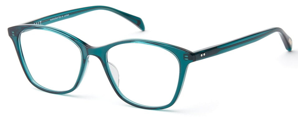 Alexander Daas - SALT Optics June Eyeglasses - Teal - Side View