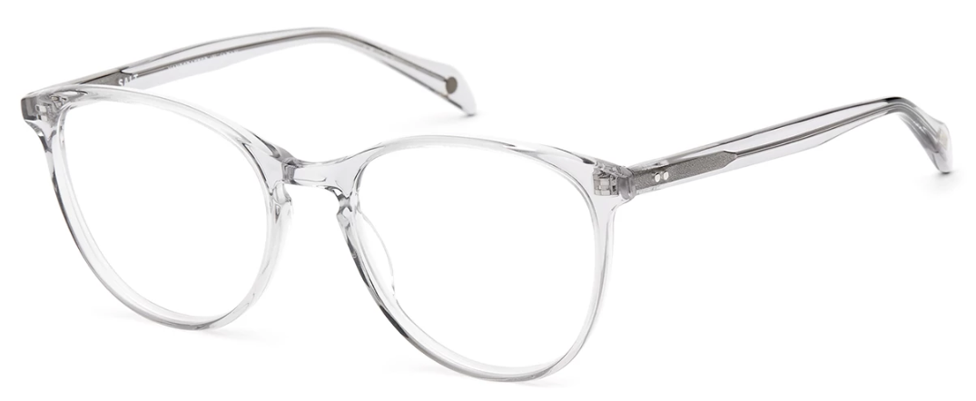 Alexander Daas - SALT Optics Kiani Eyeglasses - Storm Grey - Side View