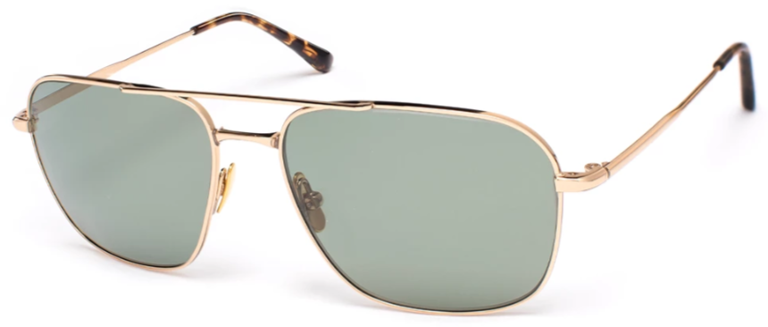 Alexander Daas - SALT Optics Leland Sunglasses - Honey Gold - Side View