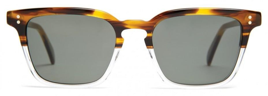 Alexander Daas - SALT Optics Lodin Sunglasses - Oiled Bark Fade - Front View