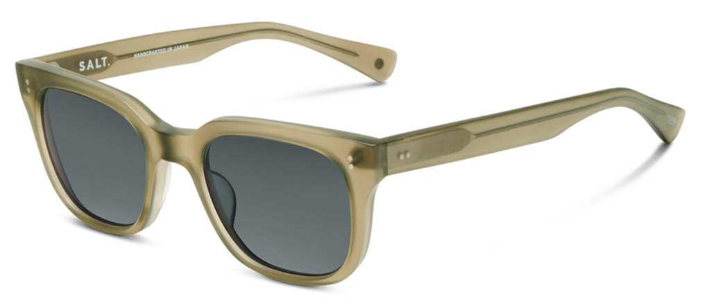 Alexander Daas - SALT Optics Lopez Sunglasses - Matte Tea - Side View