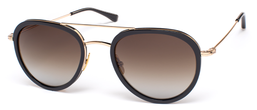 Alexander Daas - SALT Optics Lynch Sunglasses - Honey Gold - Side View