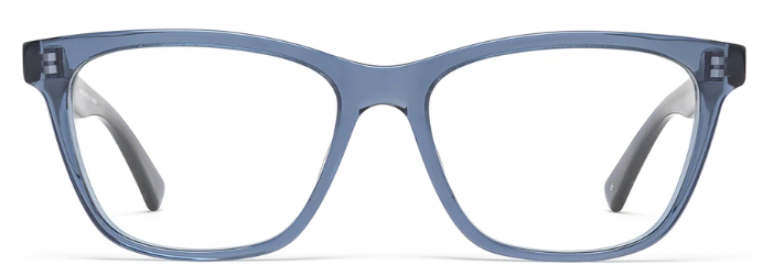 Alexander Daas - SALT Optics Lynette Eyeglasses - Indigo Blue - Front View