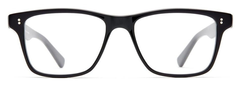 Alexander Daas - SALT Optics Marty Eyeglasses - Black - Front View