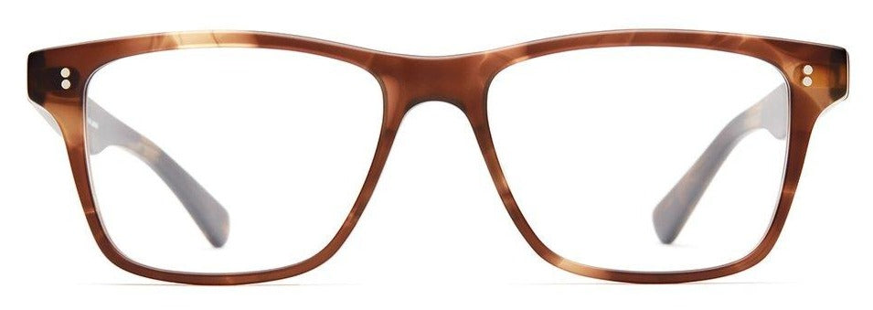Alexander Daas - SALT Optics Marty Eyeglasses - Matte Mauve Mist - Front View