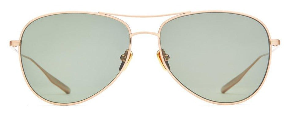 Alexander Daas - SALT Optics McKean Sunglasses - Brushed Honey Gold - Front View