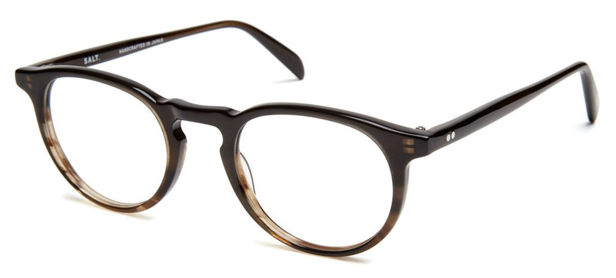 Alexander Daas - SALT Optics Mitch Eyeglasses - Ash Brown - Side View