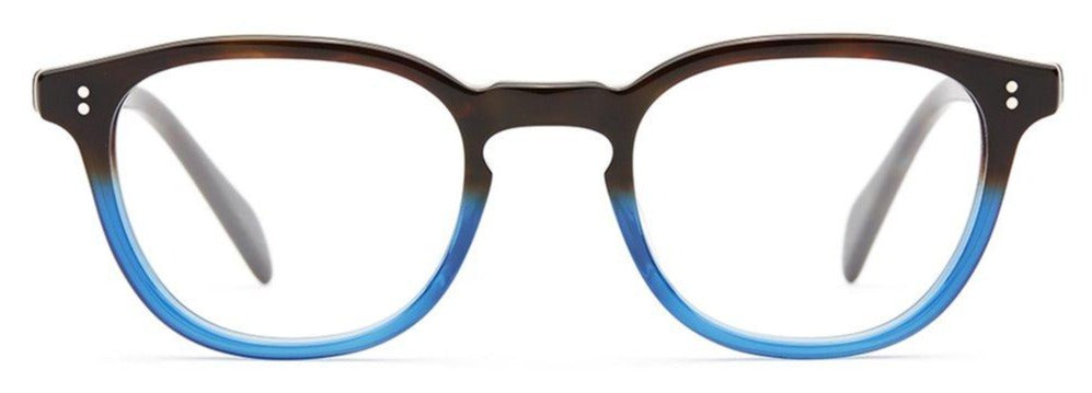 Alexander Daas - SALT Optics Ned Eyeglasses - Earth Blue - Front View