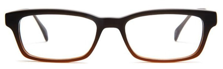 Alexander Daas - SALT Optics Paxton Eyeglasses - Matte Tobacco &amp; Brown - Front View