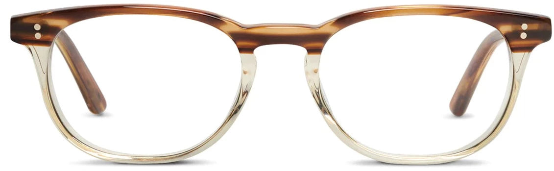 Alexander Daas - SALT Optics Pierce Eyeglasses - White Oak - Front View