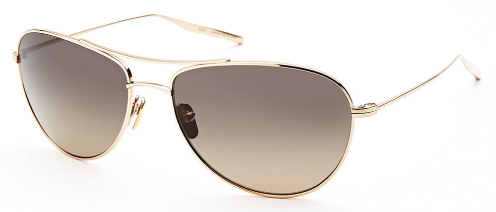 Alexander Daas - SALT Optics Pratt Sunglasses - Honey Gold & Brown Gradient - Side View