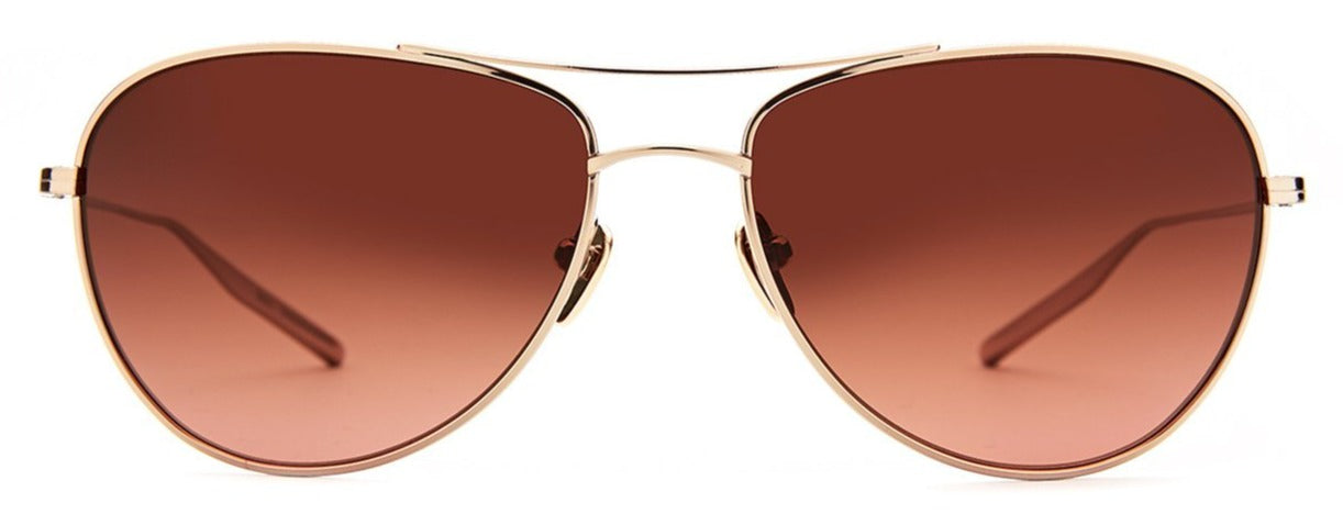 Alexander Daas - SALT Optics Pratt Sunglasses - Rose Gold & Crimson - Front View