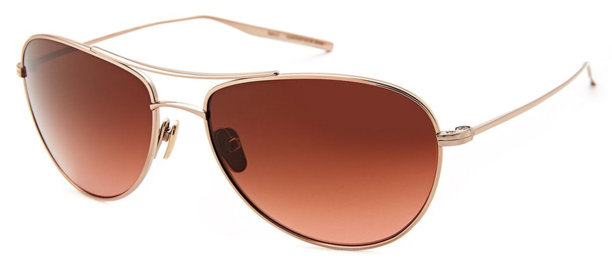 Alexander Daas - SALT Optics Pratt Sunglasses - Rose Gold & Crimson - Side View