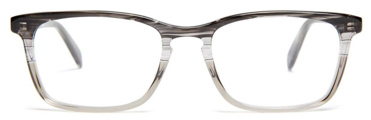 Alexander Daas - SALT Optics Reid Eyeglasses - Asphalt Grey - Front View