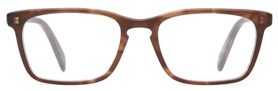 Alexander Daas - SALT Optics Reid Eyeglasses - Matte Mauve Mist - Front View