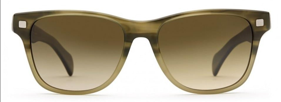 Alexander Daas - SALT Optics Renzo Sunglasses - Matte Olive Gradient - Front View