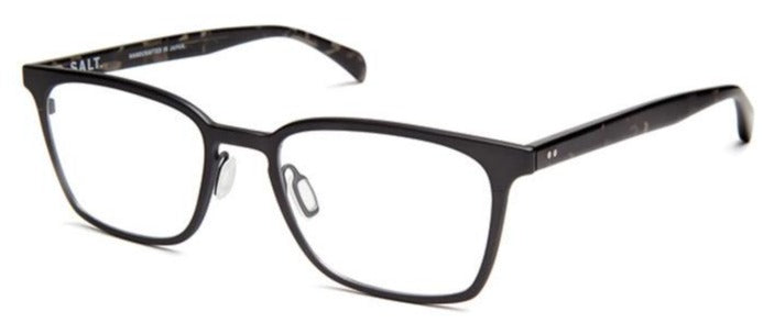 Alexander Daas - SALT Optics Ron Eyeglasses - Matte Dark Gunmetal - Side View