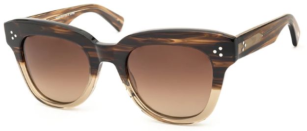 Alexander Daas - SALT Optics Sophia Sunglasses - Mojavi - Side View