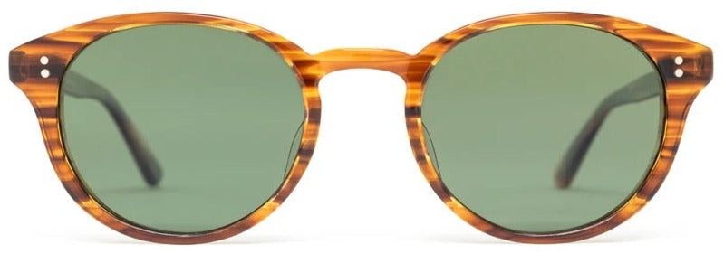 Alexander Daas - SALT Optics Spencer 48 Sunglasses - Woodgrain - Front View