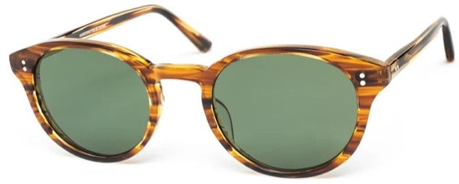 Alexander Daas - SALT Optics Spencer Sunglasses - Woodgrain - Side View