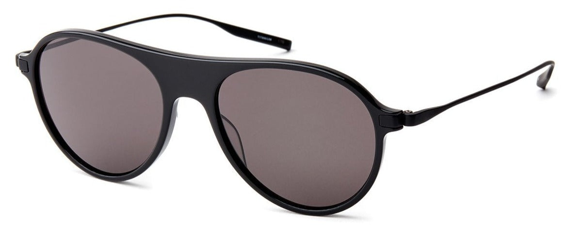 Alexander Daas - SALT Optics St. Hubbins Sunglasses - Black Sand & Polarized Grey - Side View