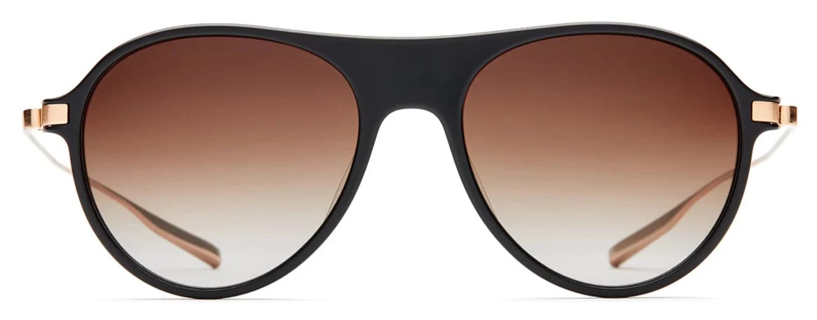 Alexander Daas - SALT Optics St. Hubbins Sunglasses - Matte Black & Ashland Gradient - Front View