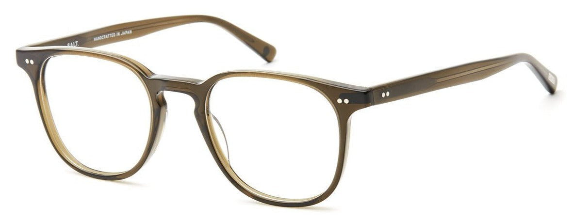 Alexander Daas - SALT Optics TY Eyeglasses - Dried Herb - Side View