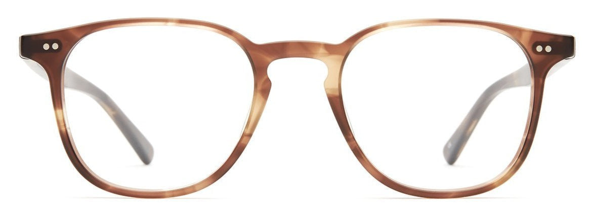 Alexander Daas - SALT Optics TY Eyeglasses - Matte Mauve Mist - Front View