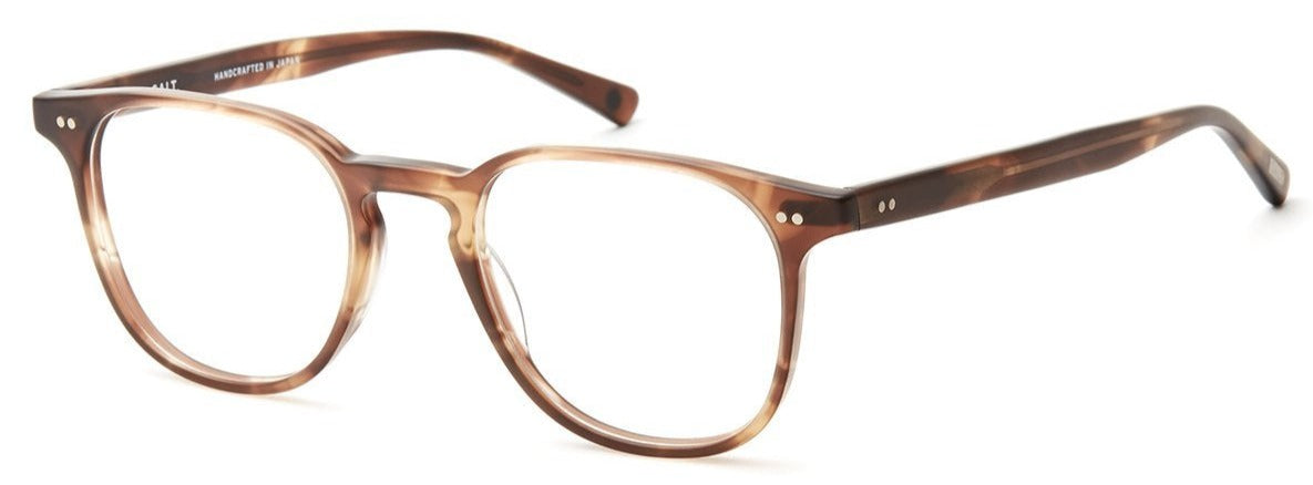 Alexander Daas - SALT Optics TY Eyeglasses - Matte Mauve Mist - Side View