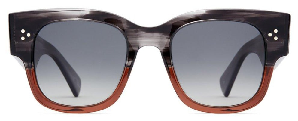 Alexander Daas - SALT Optics Tavita Sunglasses - Grey Cinnamon &amp; Grey Gradient - Front View