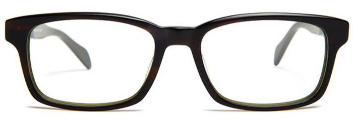 Alexander Daas - SALT Optics Townsend Eyeglasses - Tweed Moss - Front View