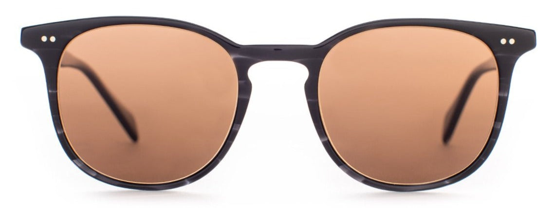 Alexander Daas - SALT Optics Trevor Polarized Sunglasses - Black Shadow - Front View