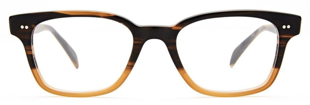 Alexander Daas - SALT Optics YC Eyeglasses - Matte Spice Brown - Front View