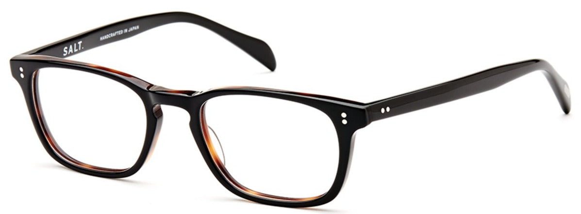 Alexander Daas - SALT Optics Zissou Eyeglasses - Black Oak - Side View