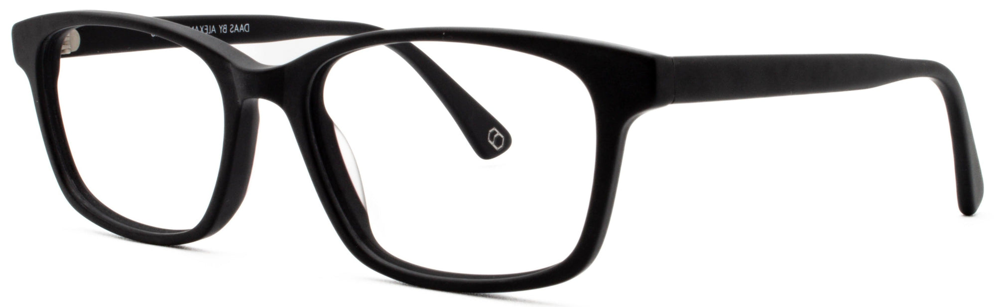 Alexander Daas - Sam Eyeglasses - Black - Side View