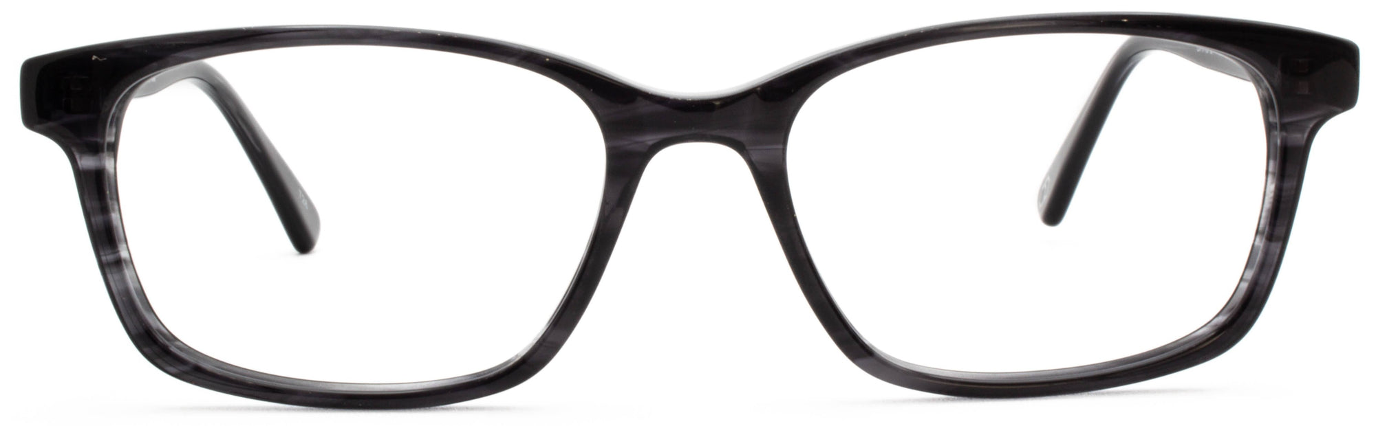 Alexander Daas - Sam Eyeglasses - Black Stripe - Front View