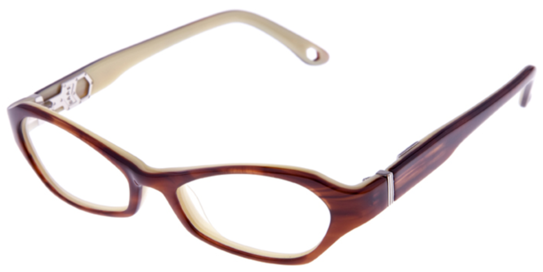 Alexander Daas - Seacliff Eyeglasses - Light Tortoise & Creme - Side View