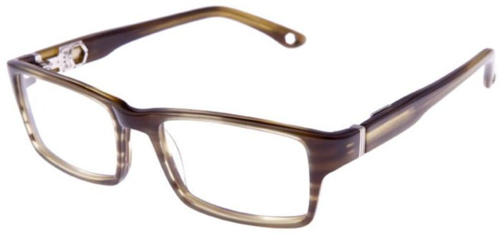 Alexander Daas - Soma Eyeglasses - Moss - Side View