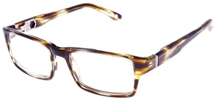 Alexander Daas - Soma Eyeglasses - Toffee - Side View