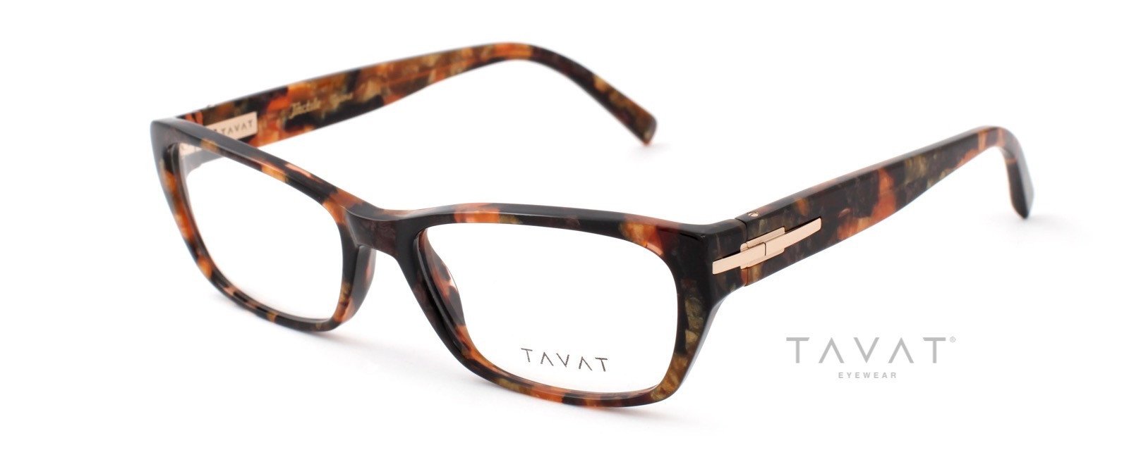 Alexander Daas - Tavat Arona TT410 Eyeglasses - Gold Marble - Side View