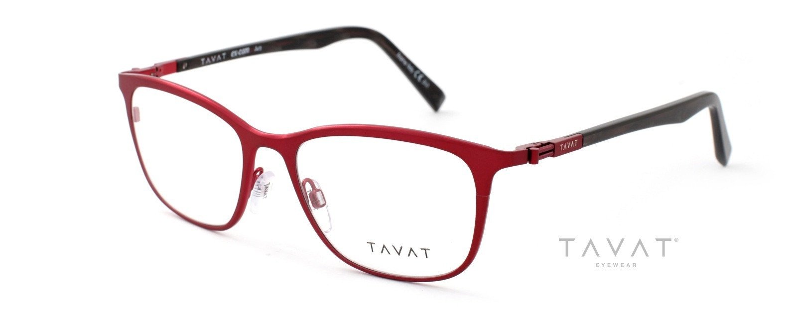 Alexander Daas - Tavat Ava EX308T Eyeglasses - Red - Side View