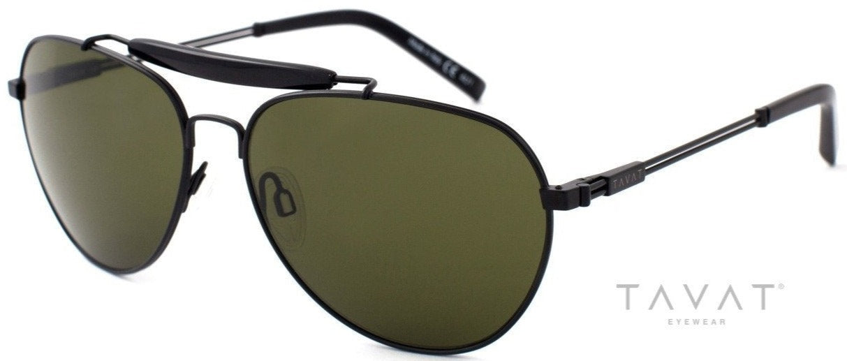 Alexander Daas - Tavat Bogey AM011T Sunglasses - Black Satin & Vintage Grey - Side View