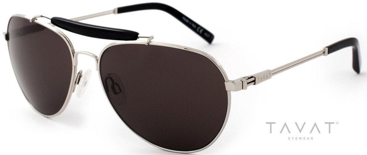 Alexander Daas - Tavat Bogey AM011T Sunglasses - Silver &amp; Grey - Side View