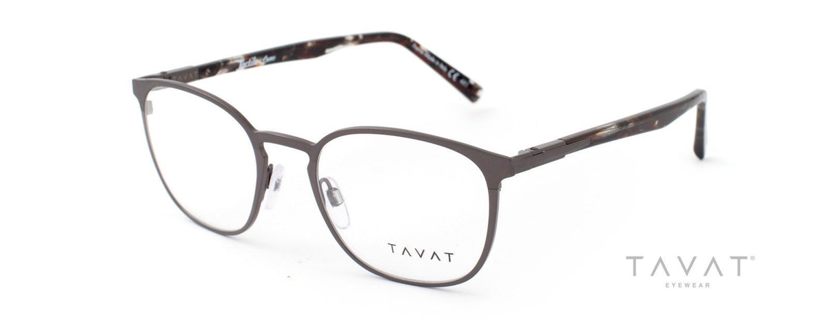 Alexander Daas - Tavat Como TT415 Eyeglasses - Gun Metal - Side View